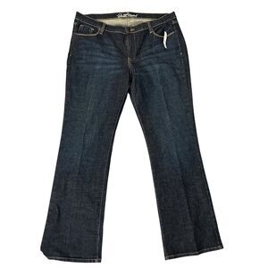 Old Navy Dark Wash Sweatheart Bootcut Jeans Size 14R NWT